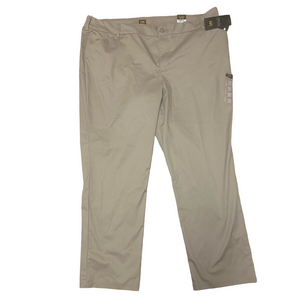 Lee Wrinkle-Free Tan Pants